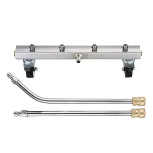 M MINGLE Pressure Washer Undercarriage Cleaner, Under Car Wash, with 45 Degree Angled Wand