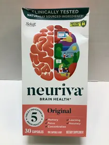 Neuriva Brain Health Original, Memory Focus Concentration, 30ct, 10/2026