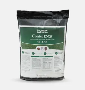 The Andersons Professional Contec DG 18-3-18 Lawn Fertilizer with DG Technology for Improved Root Zone Penetration and Quick Slow Release Nitrogen