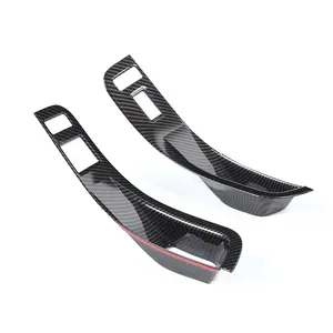 CheroCar Window Lift Panel Switch Cover Trim, Car Interior Accessory for 2010-2015 Chevrolet Camaro