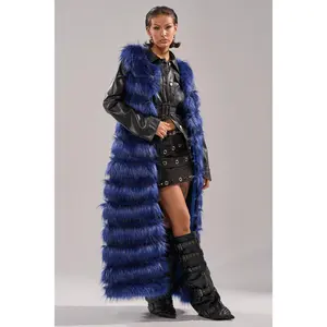 RIZZA PANELED FUR VEST