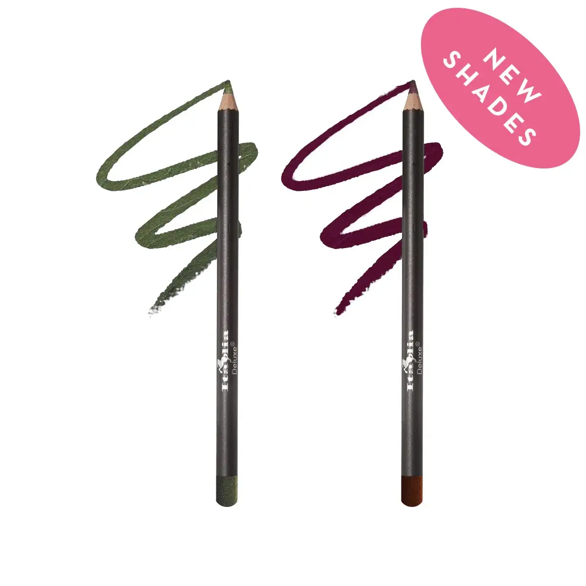 Italia Deluxe Ultra Fine Eyeliner, Long-Lasting Creamy Matte Color for a Flawless Finish, Precision Makeup Tool, Neutral Dark Shades, Long Wear Eyeliner, Dark Eyeliner