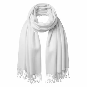 Solid Pashmina Shawl Scarf