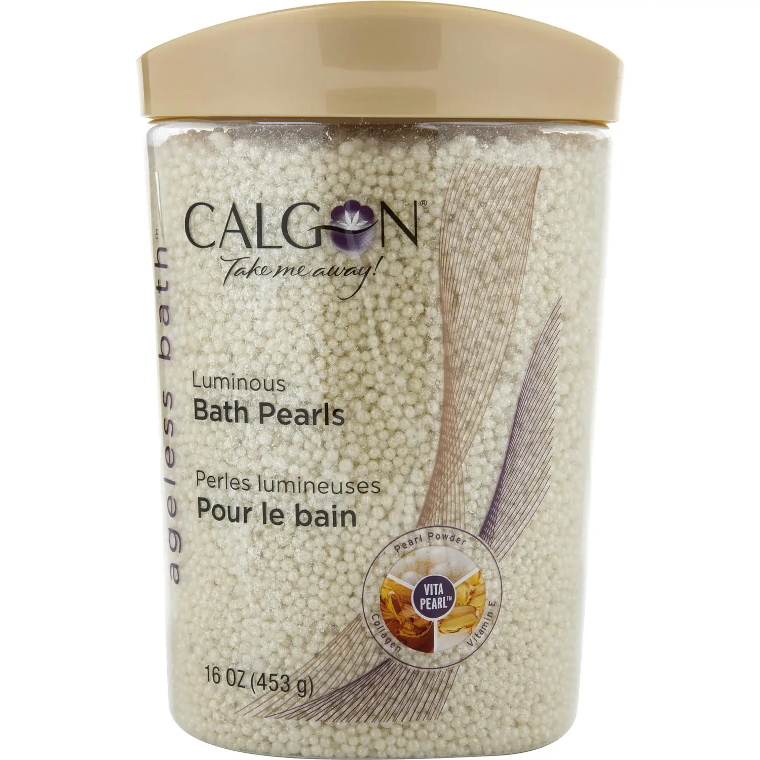 Calgon By Coty Ageless Renewing Bath Pearls For Women Calgon By Coty Ageless Renewing Bath Pearls For Women