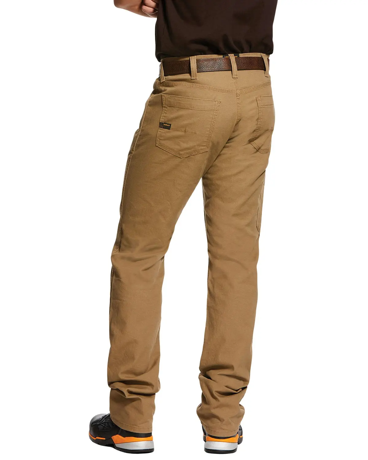 Ariat Men's Men'S Khaki Rebar M4 Made Tough Durastretch Straight Leg Work - 10030239-Big