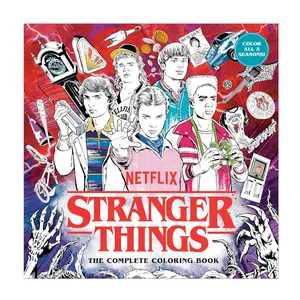 Stranger Things Complete Coloring Book | Horror-Themed Coloring Pages & Fan Activity Book Collection - Paperback