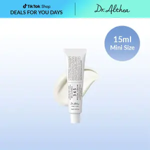 [Dr.Althea Official] 345 mini size (15ml) - Daily Face Moisturizer for Soothing Recovery and Blemish Care with PDRN & Niacinamide , Korean Vegan Skin Care for All Skin Types