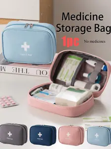 Portable First Aid Kit, Medication Storage Bag, Multi-Functional Medical Pack, Durable Travel Medicine Organizer, Ideal for Outdoor Activities, Emergency Kit, Emergency Supplies