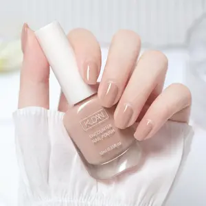 brown Water-Based Nail Polish, 10ML/0.35oz, No UV Lamp Needed, Easy Peel Off, Fast Dry, Long-Lasting Gloss, Glossy, Nail Art, Salon & DIY Use, Manicure, Ideal Gift, Nail Liquid