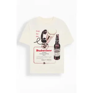 Budweiser Men's by Pacsun Call For Me T-Shirt - Multicolor