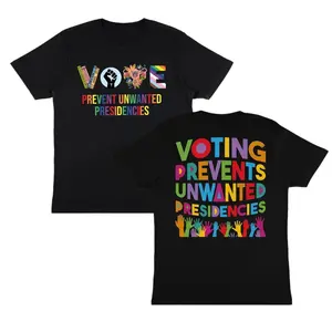 Voting Prevents Unwanted Presidencies, Madam President Vote Shirt, Banned Books Shirt, Reproductive Right Shirt Cotton Clothing