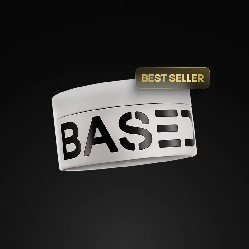 BASED Hair Clay - Strong Hold Matte Finish 3oz Jar Non-Toxic Shea Butter Beeswax Essential Clays Best Seller