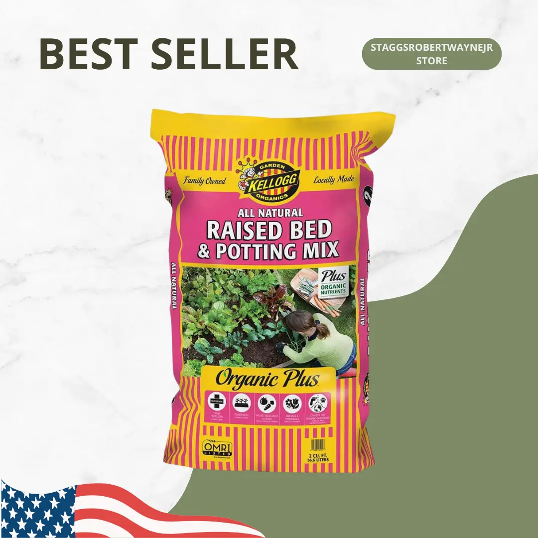 Organic Raised Bed and Potting Mix, All Natural Premium Soil 2 cu. ft., OMRI Listed