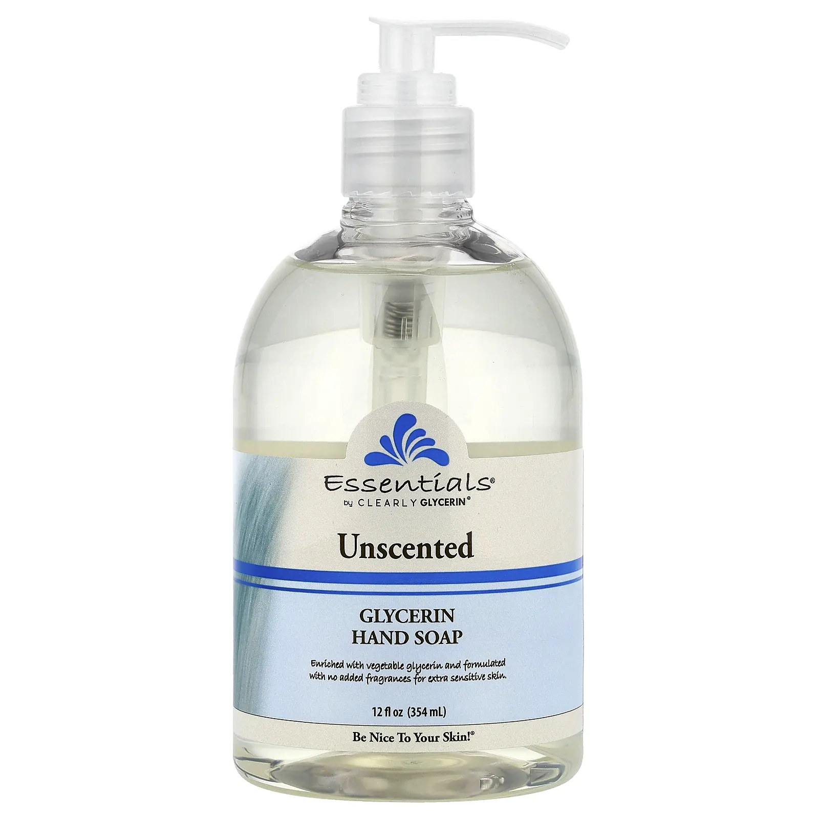 Clearly Natural Essentials®, Glycerin Hand Soap, Unscented, 12 fl oz (354 ml)