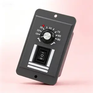 DC12-60V 20A Brush Motor Speed Controller, Forward Reverse Electric Motor Regulator, PWM DC Motor Speed Controller for Industrial Equipment, Reversible Variable Speed Motor Driver, Suitable for DC12V-60V Brushed Motors