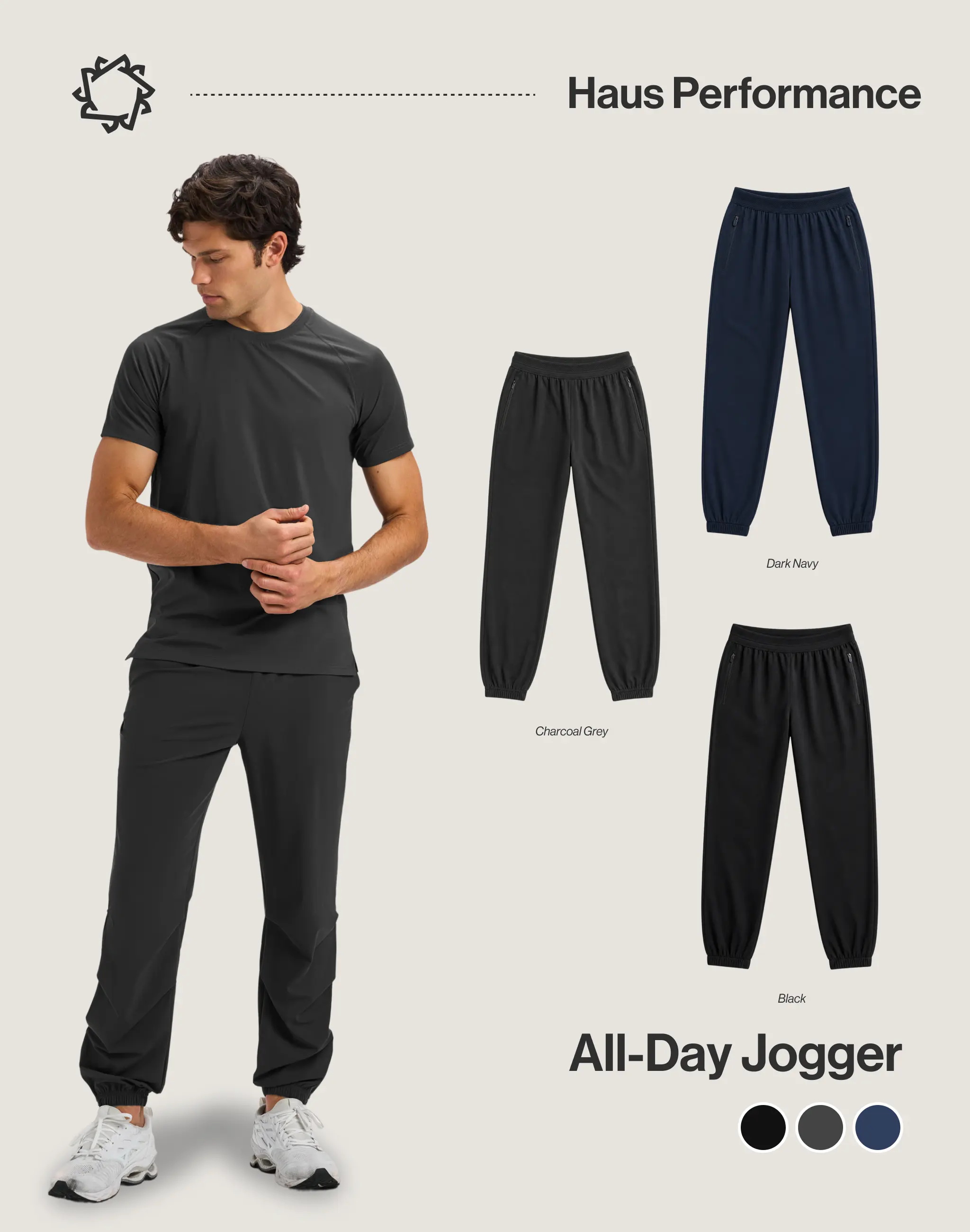 Haus | All-Day Performance Jogger | Lightweight Stretch Athletic Pants Haus | All-Day Performance Jogger | Lightweight Stretch Athletic Pants