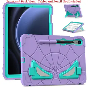 Case for Samsung Tab S10 FE / S9 FE / S8 / S7 11inch (All Generations) - Heavy Duty Shockproof Kids Cover with Stand, Lightweight Protective Shell for Children, School Tablet