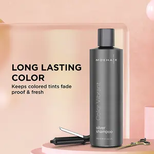 Moehair Color Vibrant Silver Shampoo Haircare Nourishing