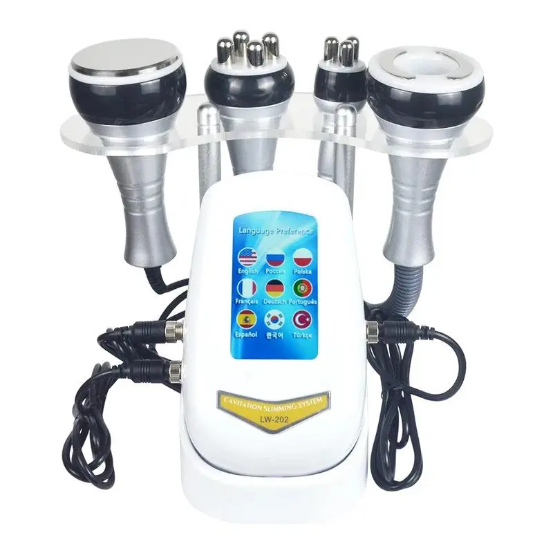 4 in 1 Ultrasonic Cavitation Machine 40K Facial Body Skin Lifting Tightening Skincare Tool