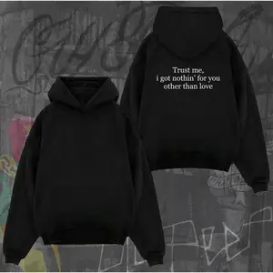 Lil Pe*p Trust Me I Got Nothing For You   Hoodie – Classic Rap Graphic Streetwear Apparel For Men And Women