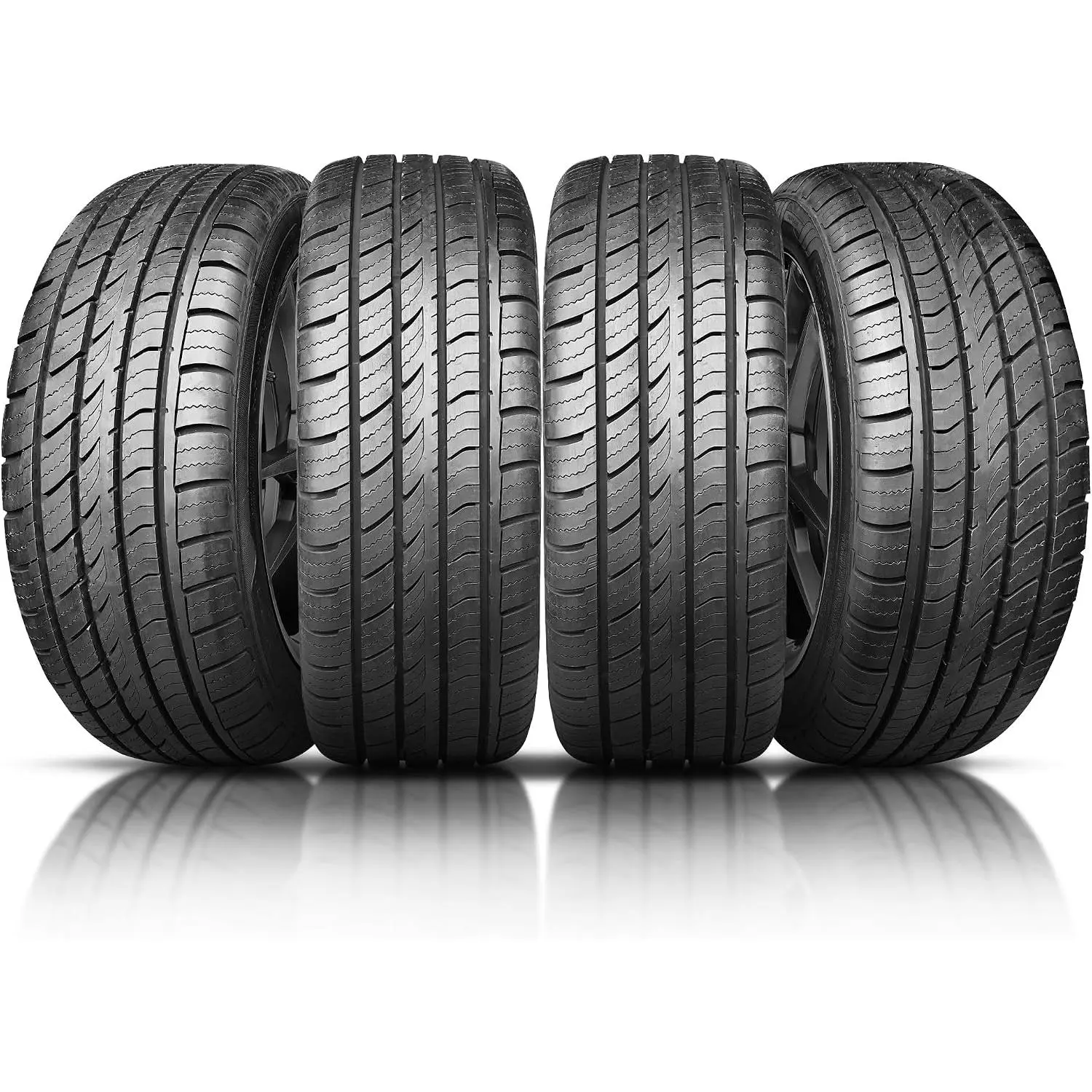 Set of 4 Finalist UN108 All Season 225/45R17 91V SL High Performance Tires | 3 Year Road Hazard Warranty (Tire Only)