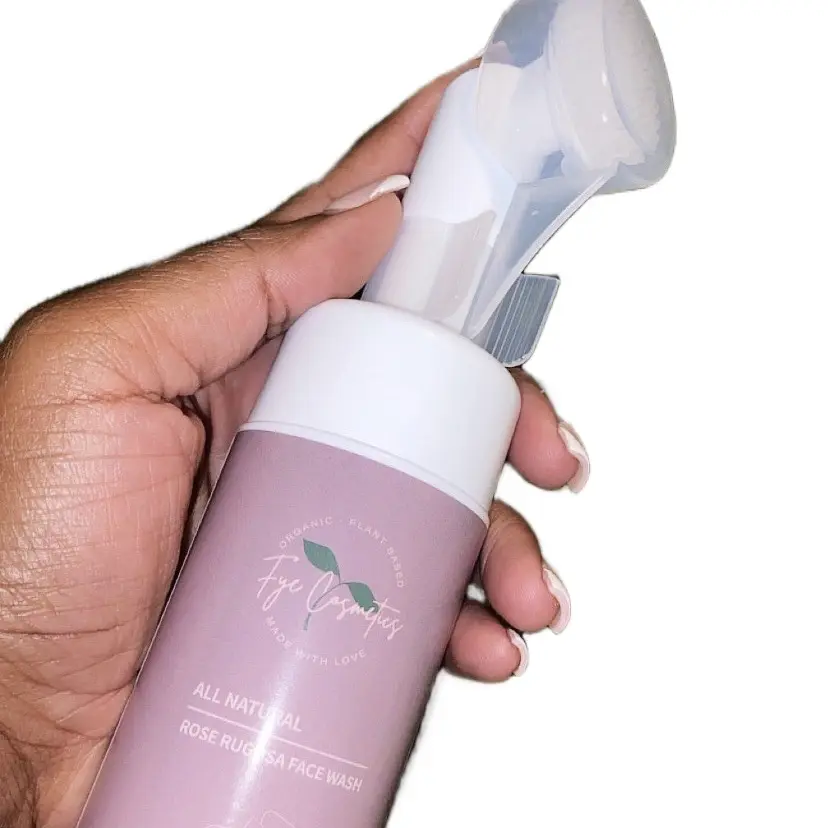 Rose Exfoliating Face Wash for Gentle Skin Exfoliation - Facial, Skincare