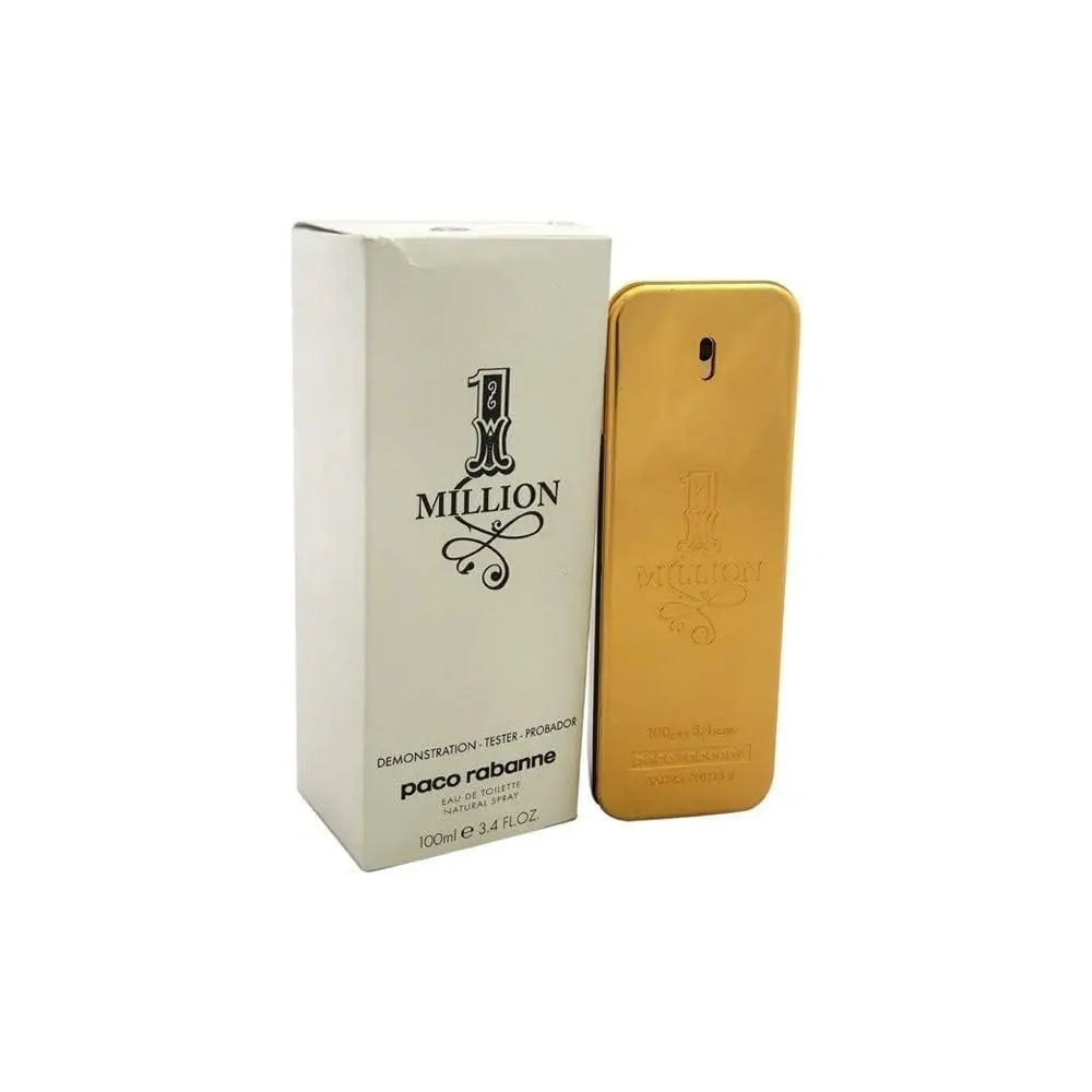 Paco Rabanne 1 Million for Men Eau de Toilette Spray 100ml White Box - Genuine Tester Fragrance