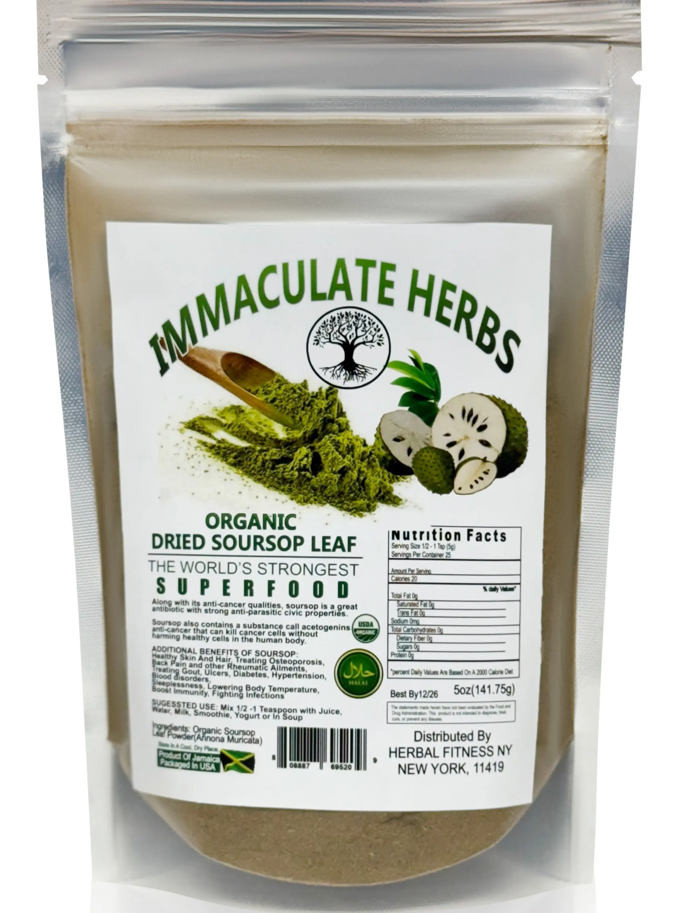 5oz Soursop Powder