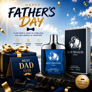 Men's Pheromone Eau de Toilette - Blue Seduction Feromones Fragrance, Ocean-Scented, Fresh Woody Captivating Aroma, Non-Toxic Spray-On Blue Spray Cologne, Daily Wear, Long-Lasting for Daytime & Dates, Daily Wear Cologne