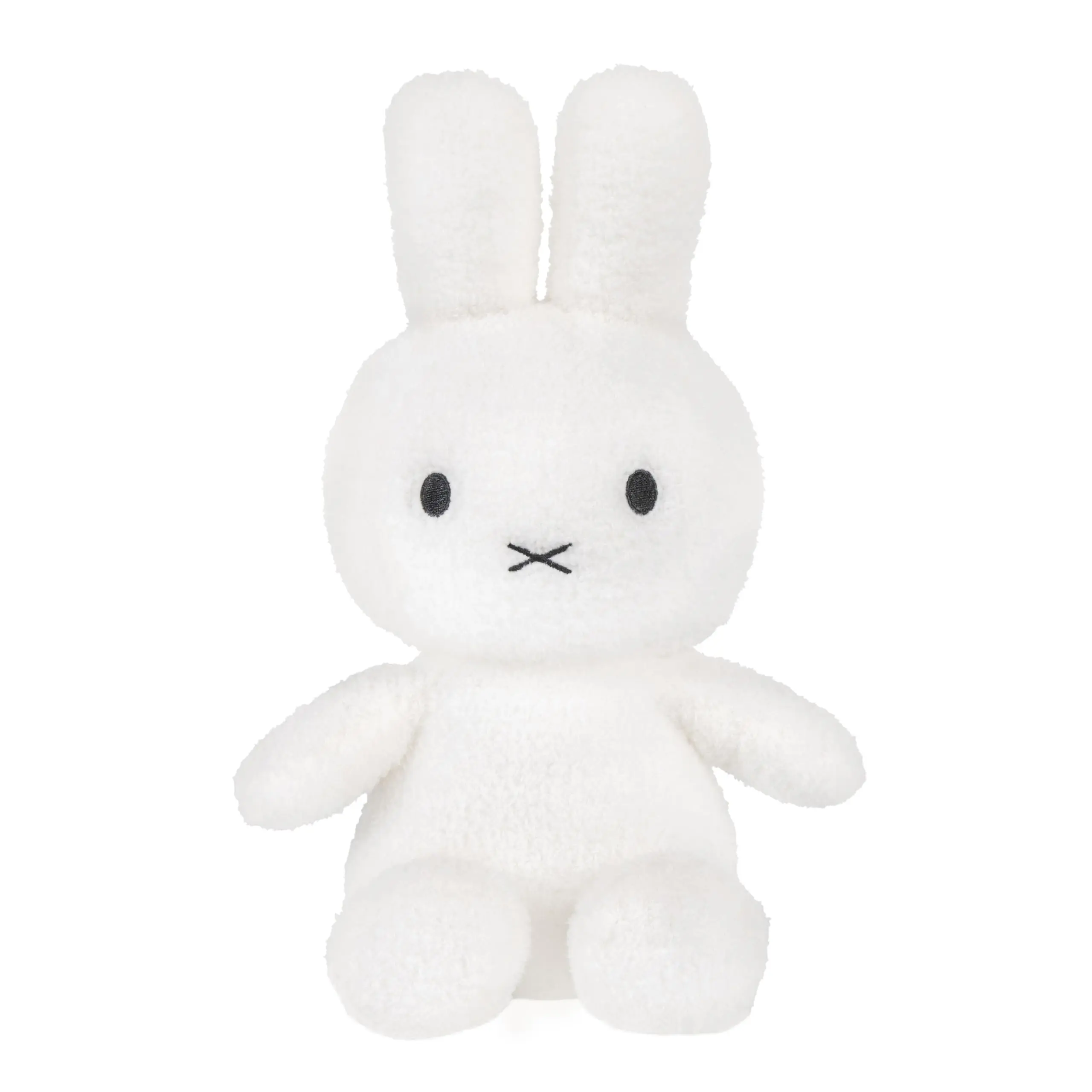 Kids Preferred White Miffy Cuteeze Soft Plush Toy, 12-Inch Sitting Dutch Bunny Stuffed Animal, Gifts for Kids for Play, Camping Essentials Plushies, Stuffed Animals