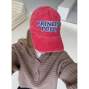 Princess Polly Dad Cap Red
