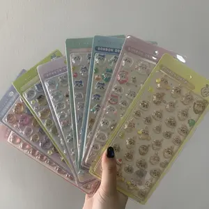 4PCS/8PCS CHI KAWA Kawaii 3D Stickers Pack – Perfect for Bullet Journal, Diary & DIY Crafts