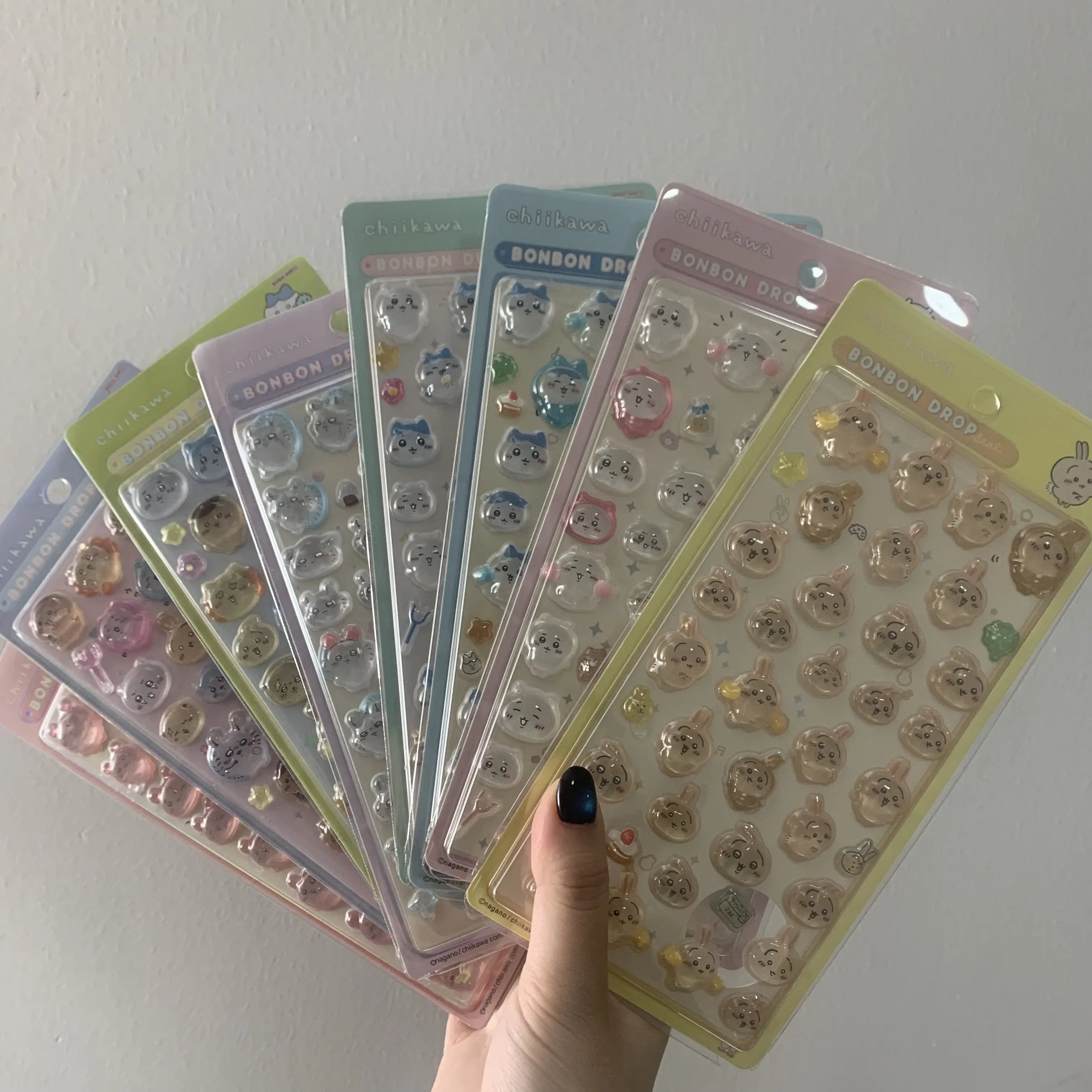 4PCS/8PCS CHI KAWA Kawaii 3D Stickers Pack – Perfect for Bullet Journal, Diary & DIY Crafts