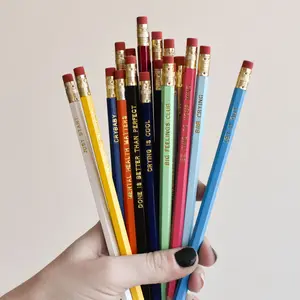 Stamped Pencils (Packs of 4)