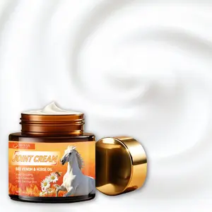 1pc Bee Venom Horse Oil Joint Cream, Rich in Horse Oil Extracts, Gentle Soothing, Moisturizing, Softens Keratin Layer, Improves Dryness, Therapeutic