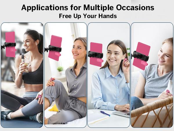 DATAFY Page Turner Ring for Kindle, Hands-Free Remote Control with Storage Bag, Camera Shutter & Video Recording, eReaders Clicker for Kindle iPad iPhone Tablets