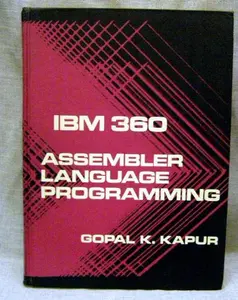 USED-IBM 360 Assembler Language Programming by Gopal K. Kapur (Hardcover)