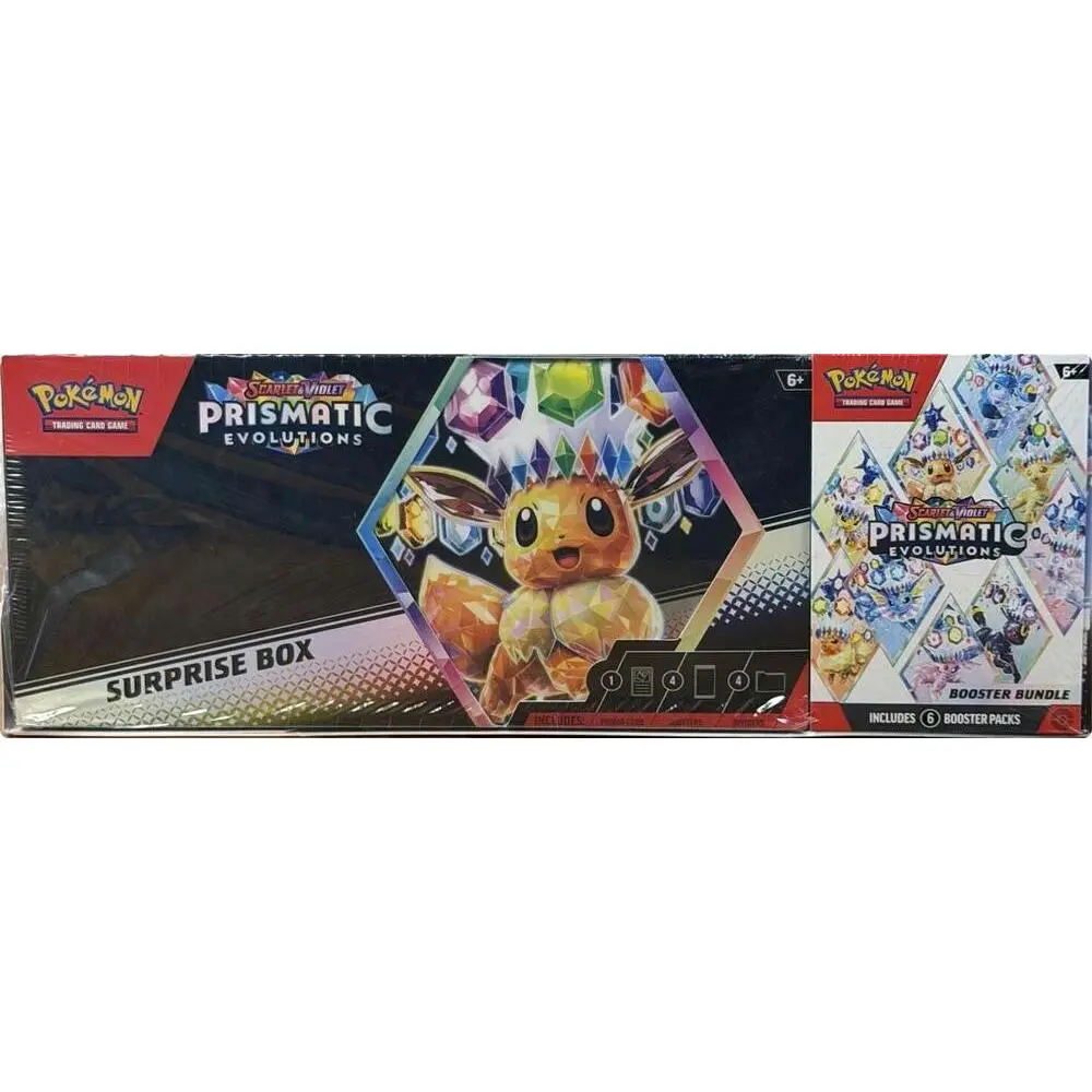 Prismatic Evolutions Booster Bundle + Surprise Box Bundle (Sam's Club) - SV: Prismatic Evolutions (PRE)
