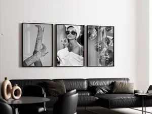 Set of 3 Luxury Fashion Print, Luxury Fashion Posters, Designer Wall Art, Luxury Art for Room, Hypebeast Wall