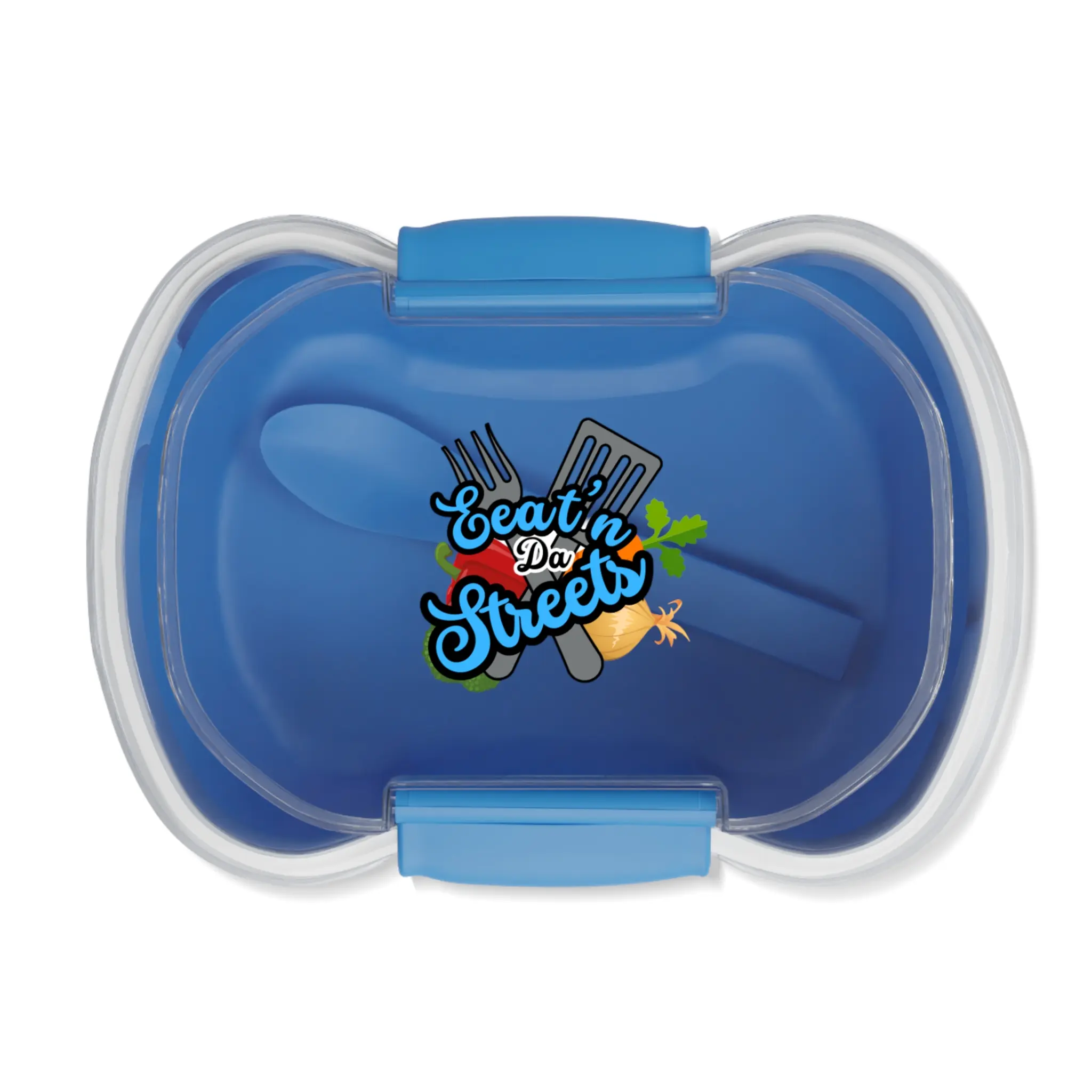 Eatin Da Streets Two-tier Bento Box, Japanese Lunch Container, Food Storage, Meal Prep, Sustainable Bento Box