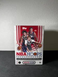 Topps 2025/2026 NBAHoops Basketball Blaster box (7 packs per Box)