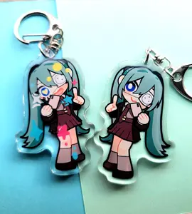 Hatsune Miku : Monitoring Ver Acrylic Keychain DOUBLE SIDED