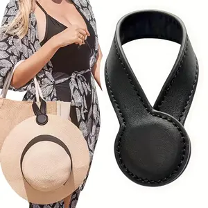 1PC Creative and fashionable outdoor portable magnetic hat clip bag hanging decoration circular hat clip Round