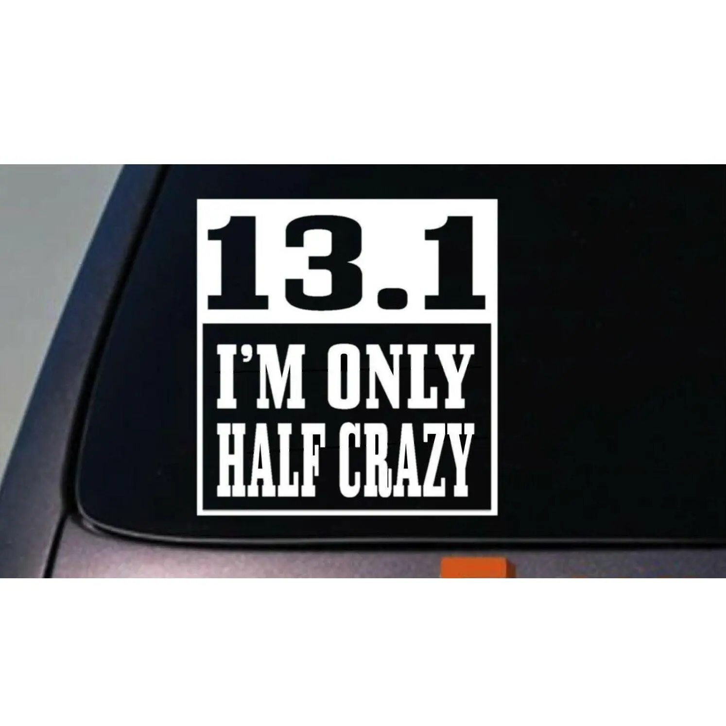 13.1 Half Marathon Decal Sticker Running 10k 6" Sticker *A010*