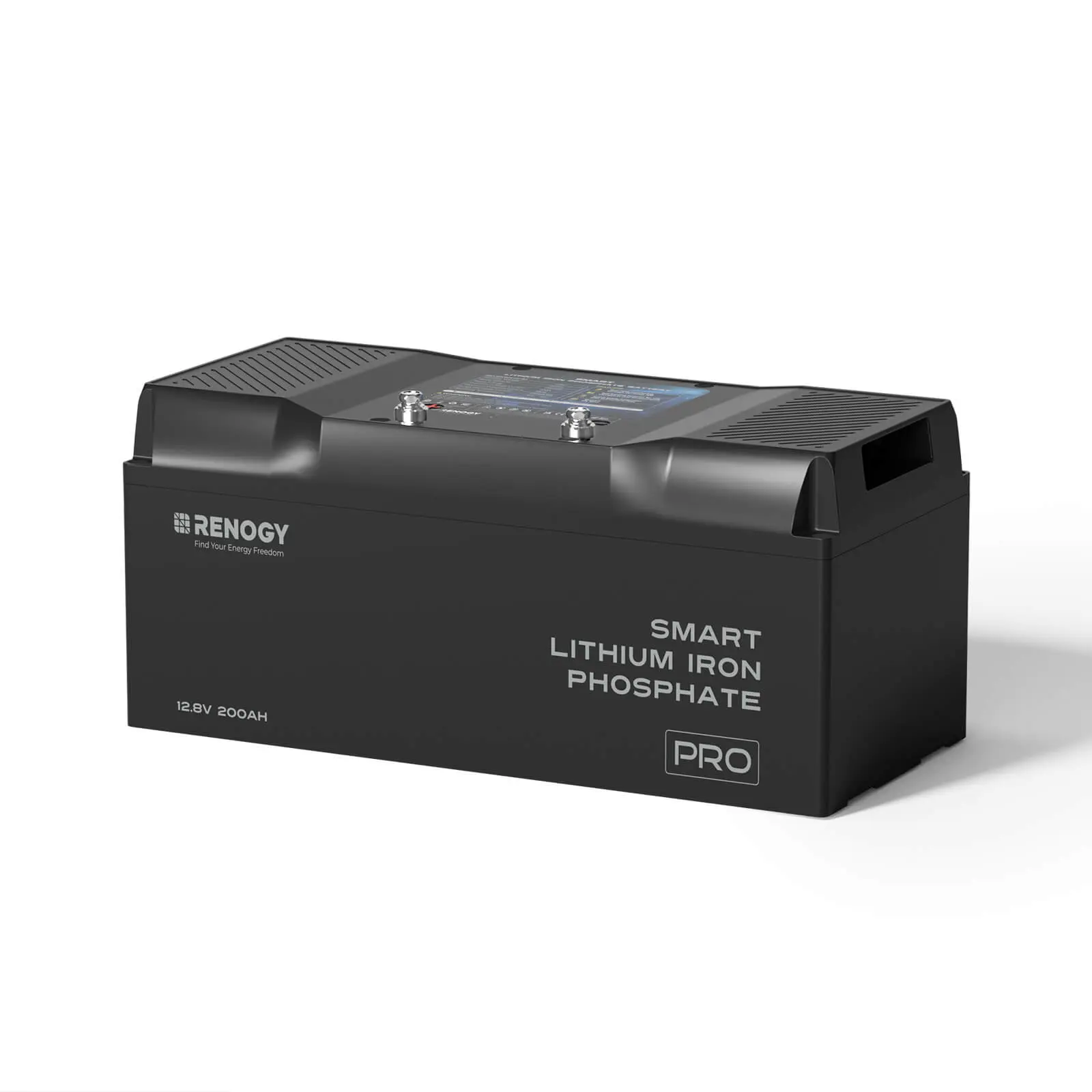 Renogy 12V 200Ah Bluetooth Self-Heating Lithium LiFePO4 Deep Cycle Battery, 5000+Deep Cycles, dust-proof IP67, Backup Power for RV, Cabin, and Marine Applications-Pro Series