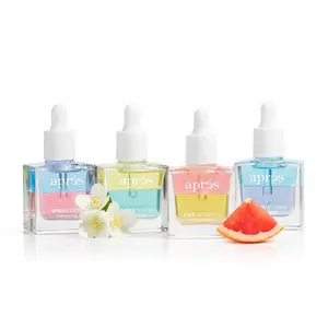 APRÉS Cuticle Serum Nourishing Nail Oil Fast-Absorbing Non-Greasy Infused with Turmeric Almond Jojoba Oils & Vitamin B for Healthy Nails