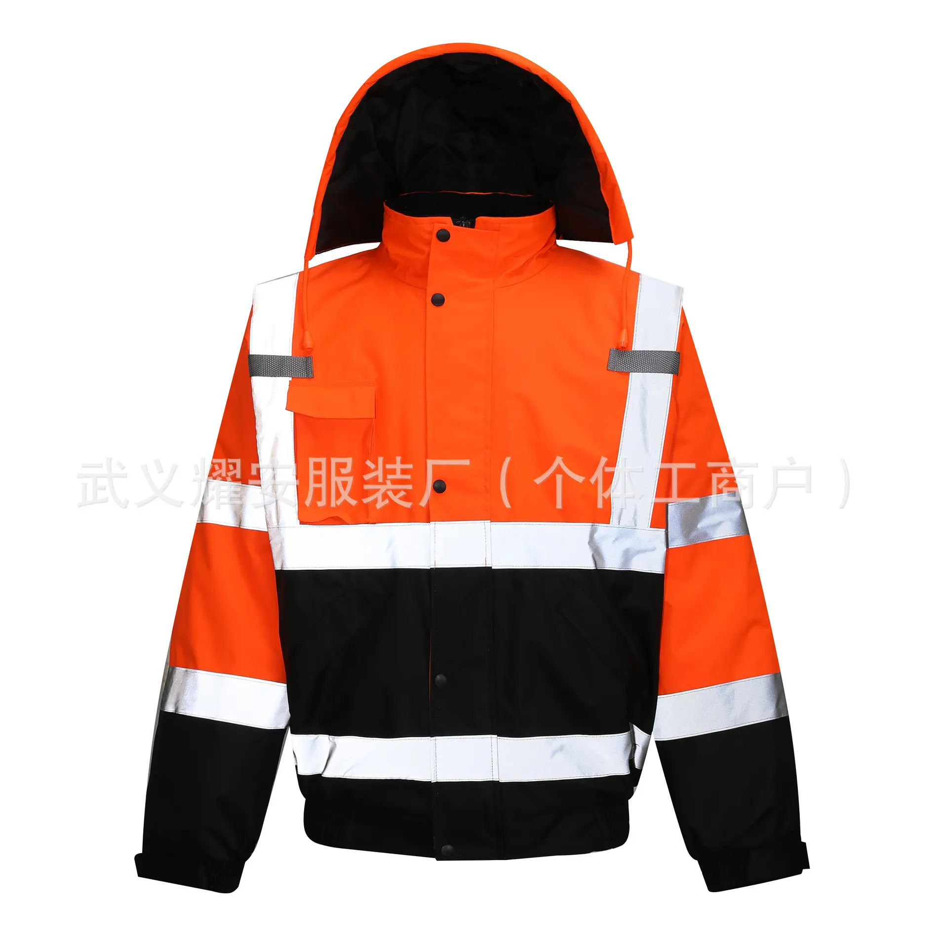 L. Fluorescent orange/black; highlight r