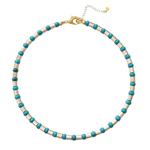 Golden Collar - Turquoise Golden Collar - Turquoise