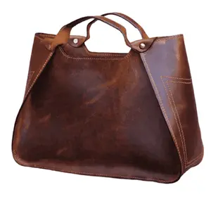 Bolso De Viaje De Cuero Genuino, Bolso De Hombro De Diseñador Para Mujer The Tannery