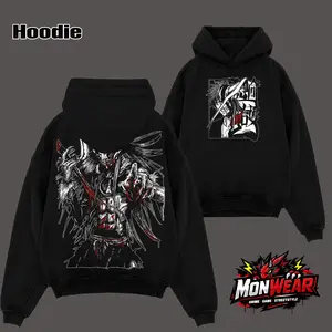 Vintage Ichigo Hollow Form Bleach Washed Tee - Unisex T-shirt - Unisex Hoodie Washed Heavy Cotton Oversized Anime Manga Hoodie, Graphic Shirt, Kurosaki Ichigo Transformation Edition, Retro Unisex Streetwear